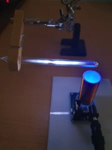 Krypton discharge tube