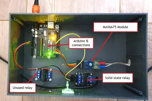 Real components in the control box
