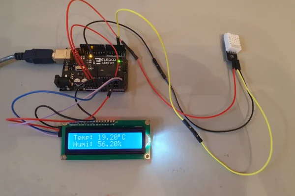 Real components connected together