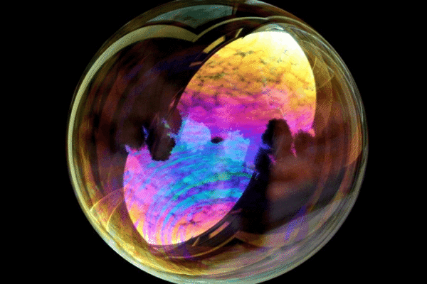 Soap bubble thin film