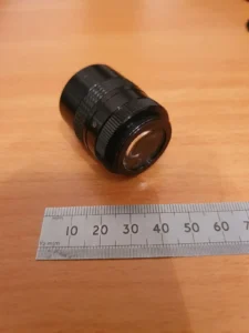 Collimating lend in holder