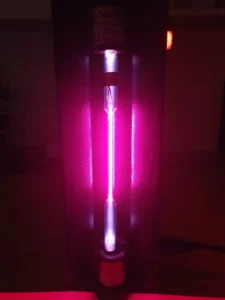Hydrogen spectrum tube image