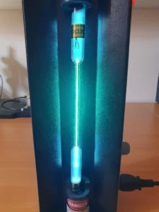 Mercury vapour discharge image