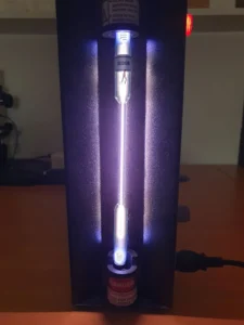 Sodium vapour in a discharge