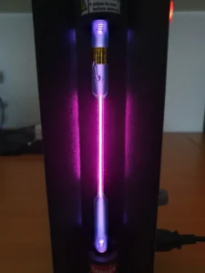 Water vapour spectrum tube image