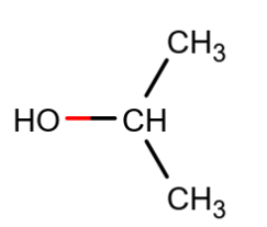 2 propanol structure